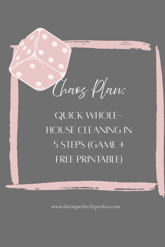 whole-house cleaning, cleaning game